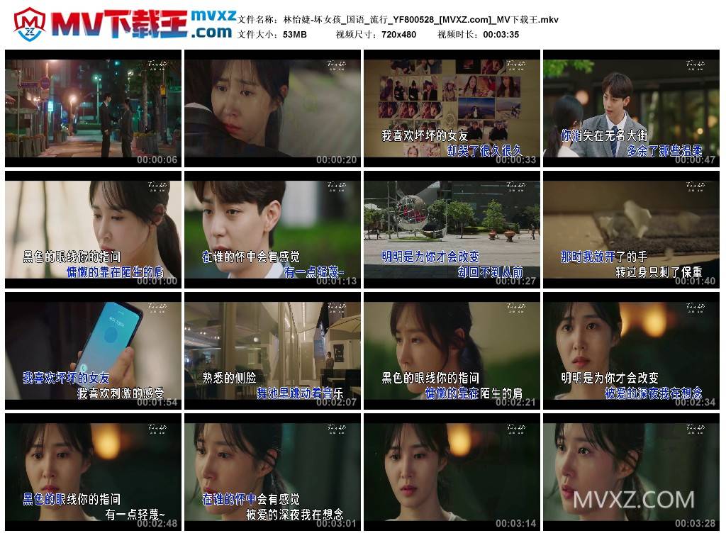 林怡婕-坏女孩_国语_流行_YF800528